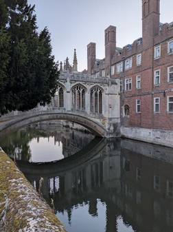 Bild von der Seufzer Brücke im St. John’s College, Cambridge