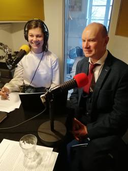 photo of Franziska Gaupp and Steve Smith
