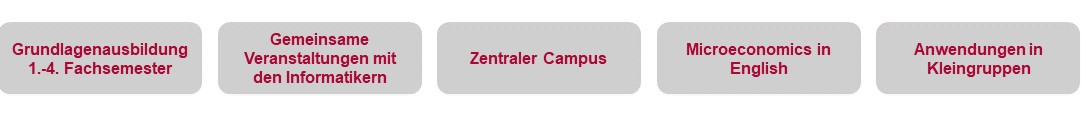 Besonderheiten am Bachelorstudiengang Wirtschaftsinformatik Besonderheiten am Bachelorstudiengang Wirtschaftsinformatik