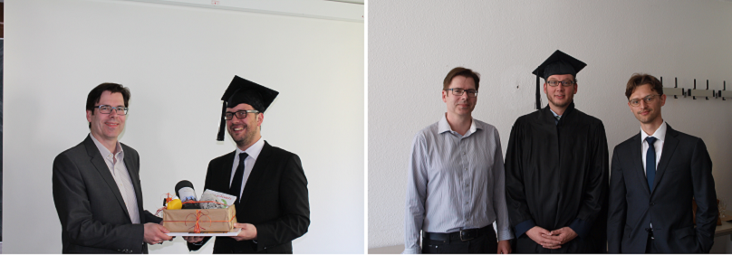 Promotion von Dr. Gräuler und Dr. Burda